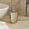 Stainless Steel Liquid Soap Dispenser Pump Bottle | Bathroom Vanity & Kitchen Sink,Holds Soap,Lotion & Sanitizer | Shiny
